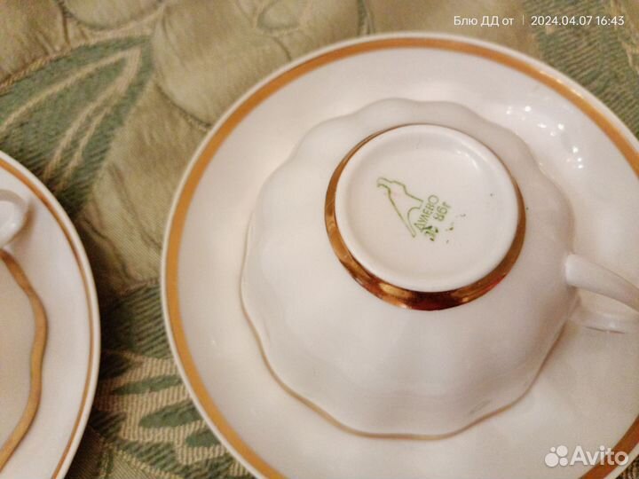 Чайные пары Дулево