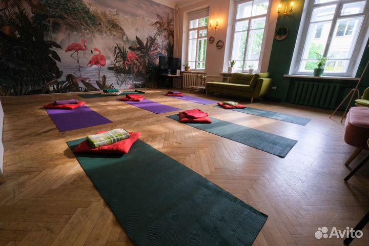Аренда зала для йоги, практик