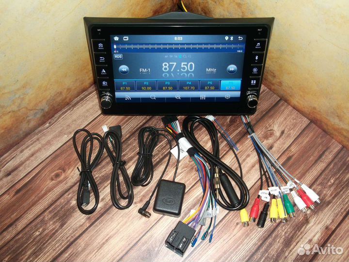 Машнитола LADA Granta FL Android с крутилками