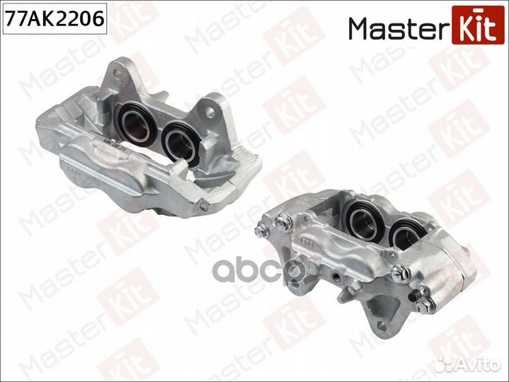 Суппорт тормозной mitsubishi pajero 06- пер.ле