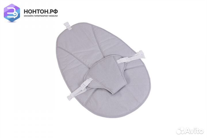 Кресло-качалка детское Polini kids серый