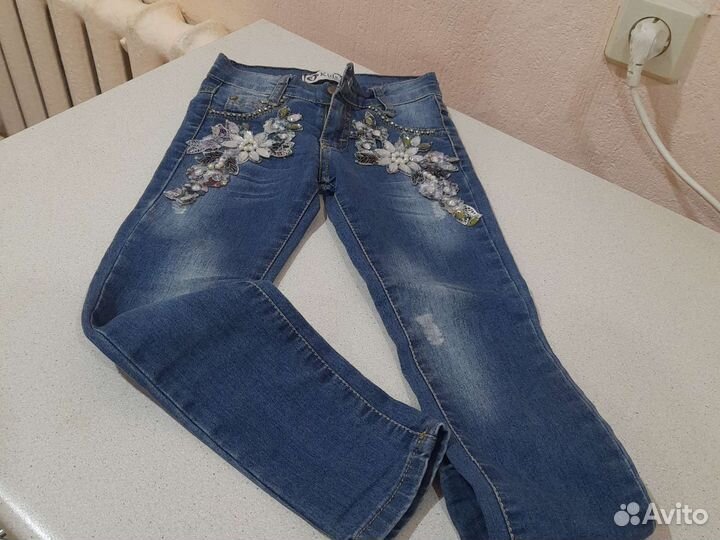Джинсы на девочку