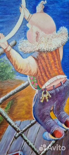 Картина маслом в детскую