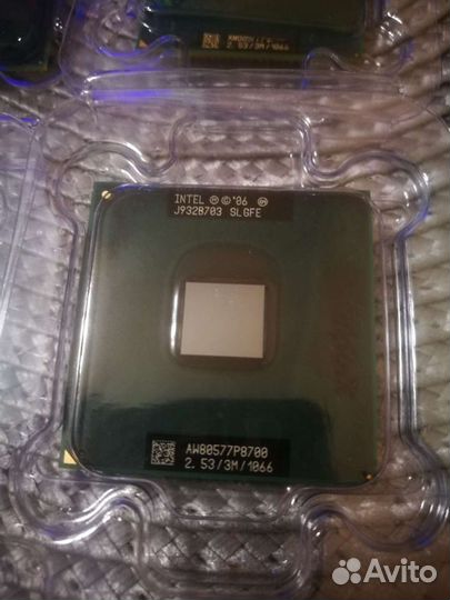 Процессор p8700 socket p для ноутбука (t9550 t9600