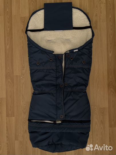 Зимний конверт в коляску (санки)