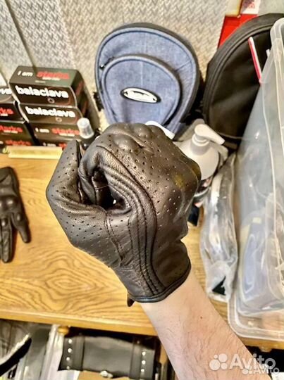 Перчатки кожаные размеры новые