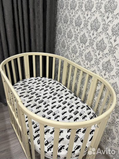 Детская кроватка трансформер 6в1