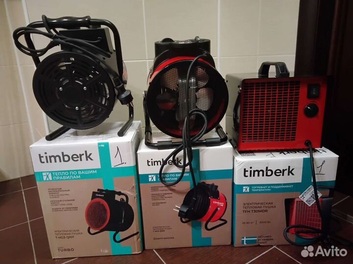 Тепловая пушка Timberk 3 кВт Новые