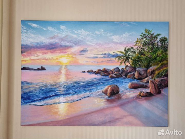 Картина маслом на холсте 