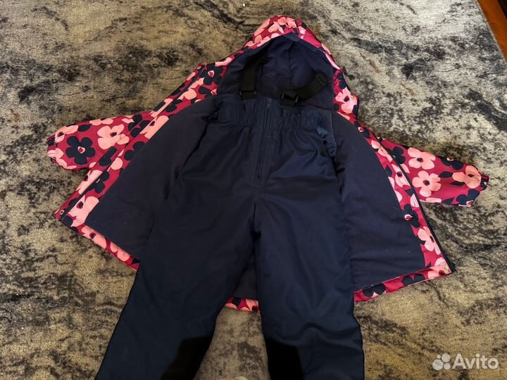 Зимний костюм для девочки 110