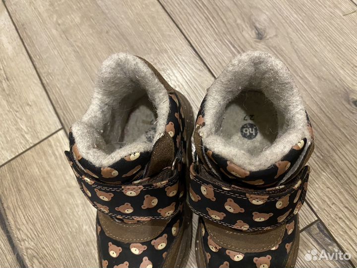Ботинки демисезонные happy baby 27 р. 16/17 см