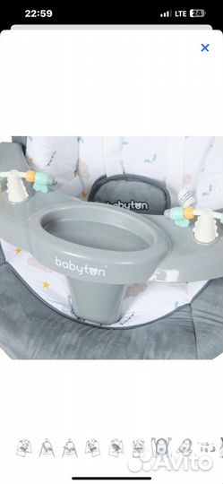 Качели шезлонг