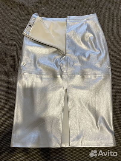 Кожаная юбка