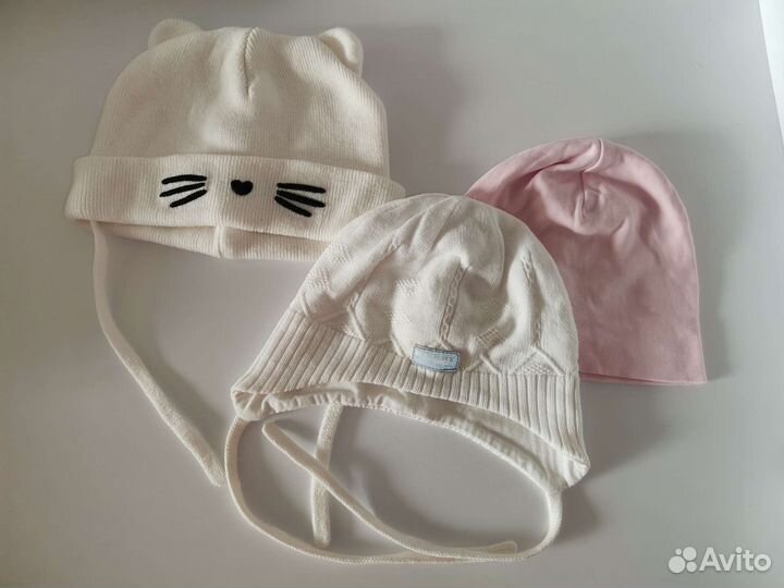 Шапочки детские 42-44 р