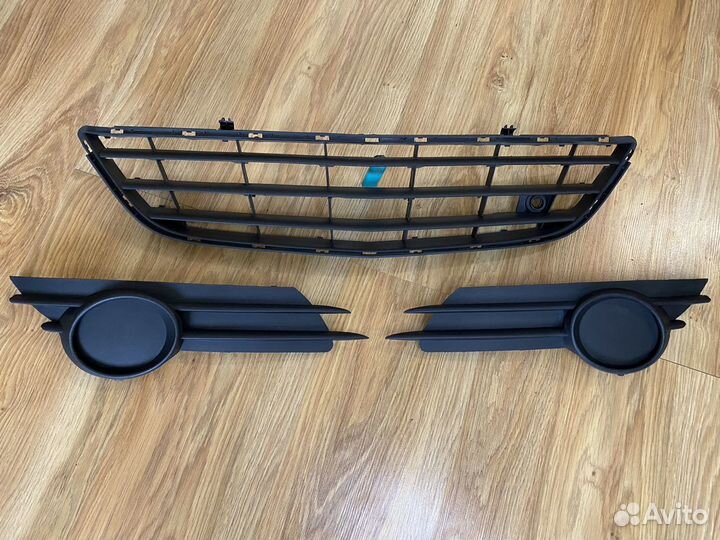 Заглушки противотуманок Опель корса Д (дорест)