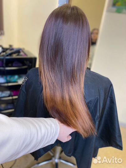 Полировка волос