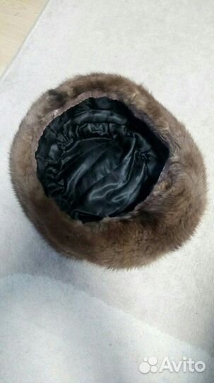 Норковая шапка мужская