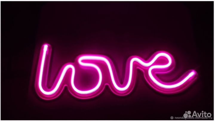 Неоновая вывеска