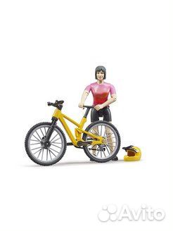 Набор Bruder велосипедистка