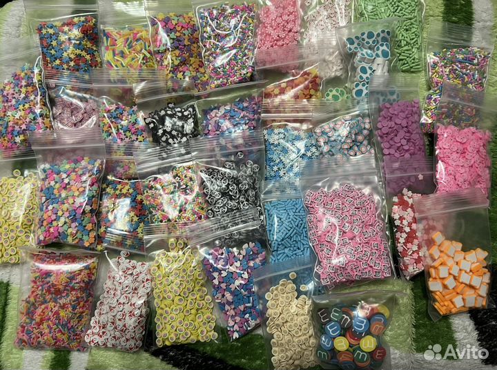 Посыпка для слайма фимо