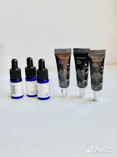 Сыворотка и крем 9 мл тонер 30 мл Pyunkang Yul