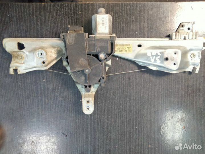 Стеклоподъемник задний левый Peugeot 308 хетчбек