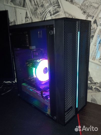 Игровой пк с rx 580 8gb, xeon e5 2689, 16gb