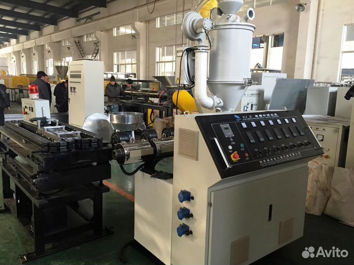 Линия для производства гофрированных труб из пвх