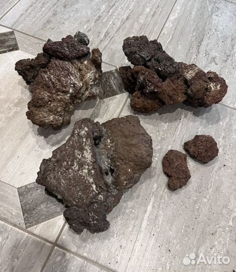 Лава вулканическая для аквариума