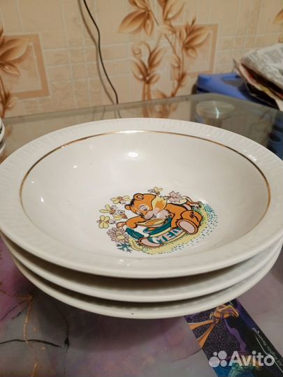 Тарелки суповые СССР зик