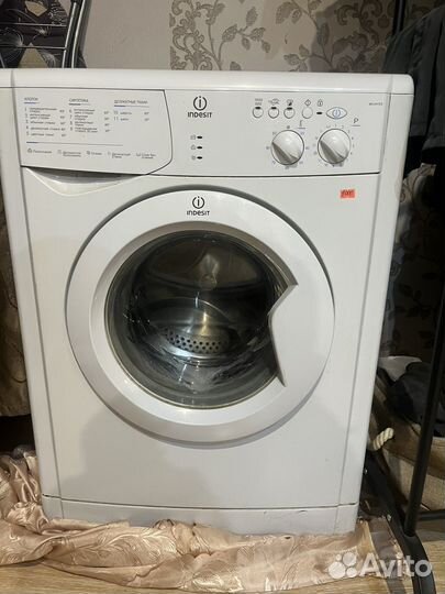 Стиральная машина бу indesit 5 кг