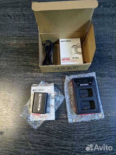 Два аккам + зар.устр для Sony nex/a5000/a6000