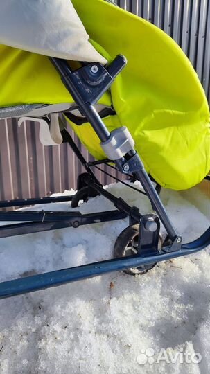 Детские санки коляска бу