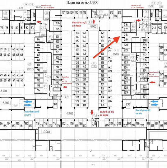 Машиноместо, 14 м²