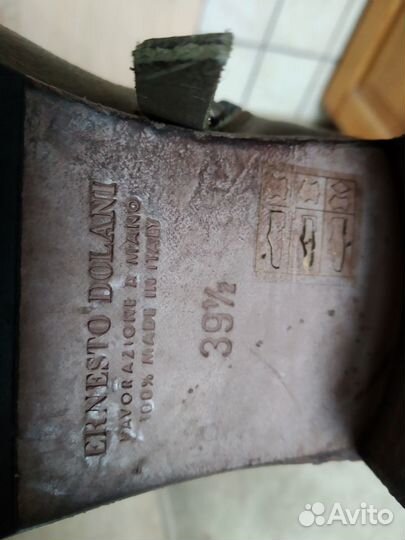 Осенние ботильоны Ernesto Dolani