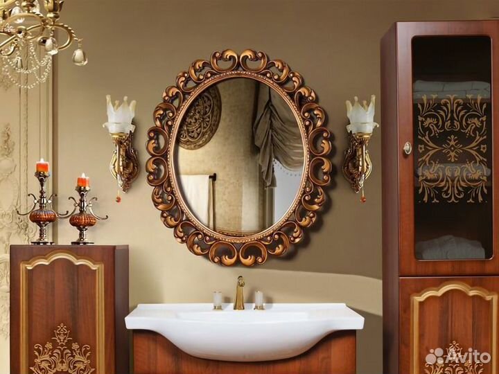 Зеркало настенное искушение 1, Бронза