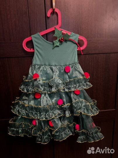 Костюм елочки 98 104 110 мах 116 размер