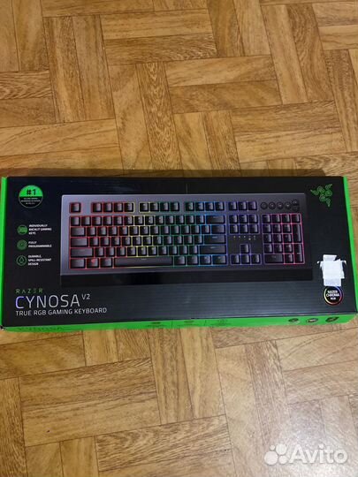 Игровая клавиатура razer cynosa v2