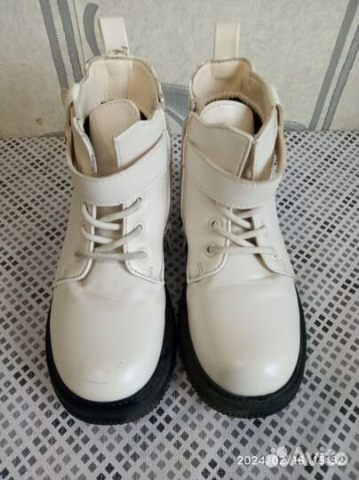 Ботинки демисезонные для девочек 31 размер