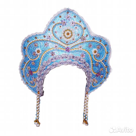 Кокошник для Снегурочки 