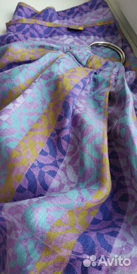 Слинг с кольцами лен (изготовитель мать ехидна)