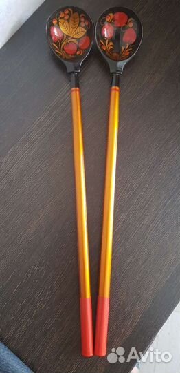 Ложки для солений Хохлома СССР