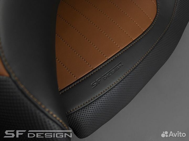 Сиденье BMW R850R-R1150R Nut Story Chocolate Color