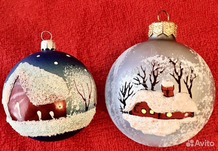 Елочные игрушки/шары/фабрика Елочка/стекло