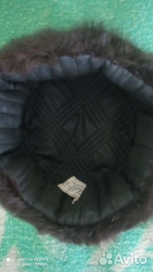 Мужская норковая шапка СССР