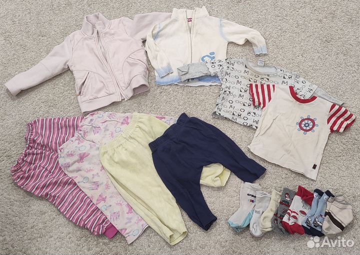 Детские вещи пакетом от 6 месяцев до 2 лет