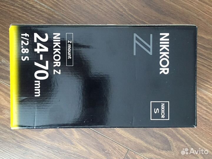 Nikon 24-70mm f/2.8S Nikkor Z Новый-Гарантия