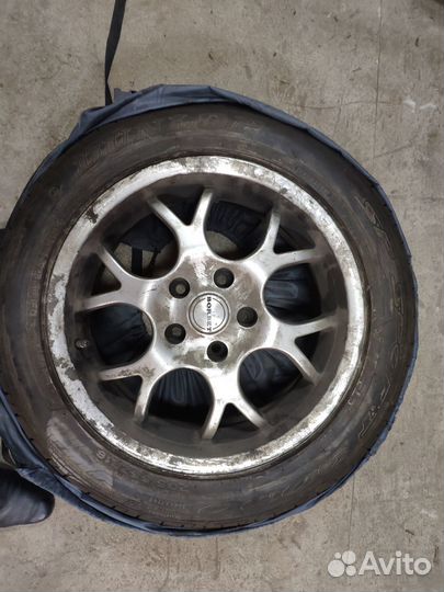 Диски Borbet BS с резиной Dunlop