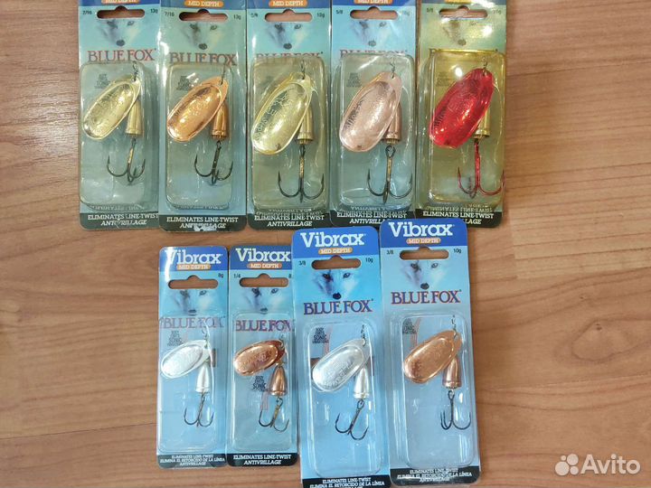 Блесна вертушка Blue Fox 4,5,6