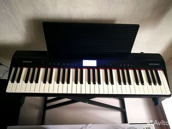 Цифровое пианино roland GO:piano GO-61P